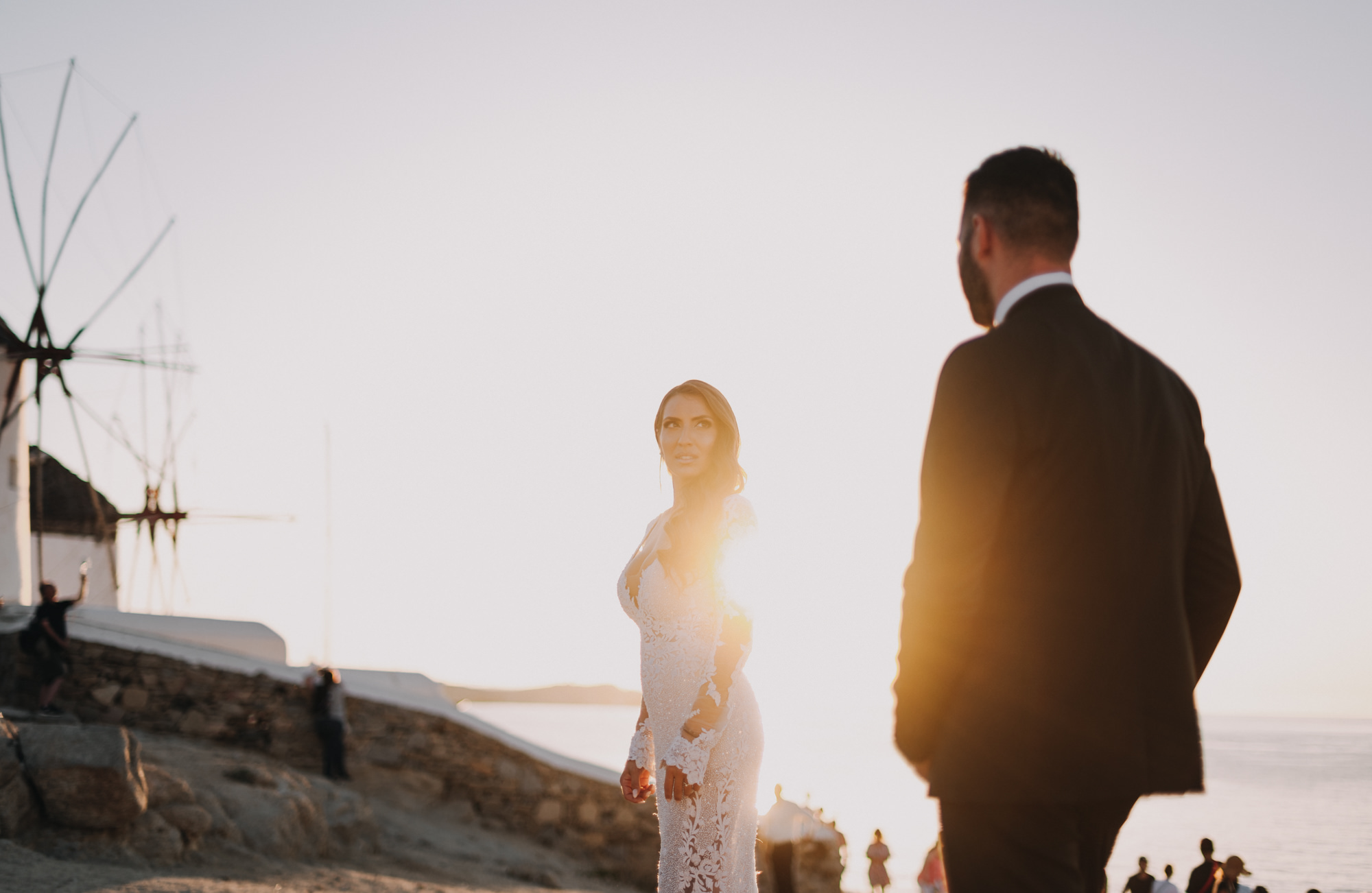 Professional wedding photography in Mykonos, Greece by Albatross