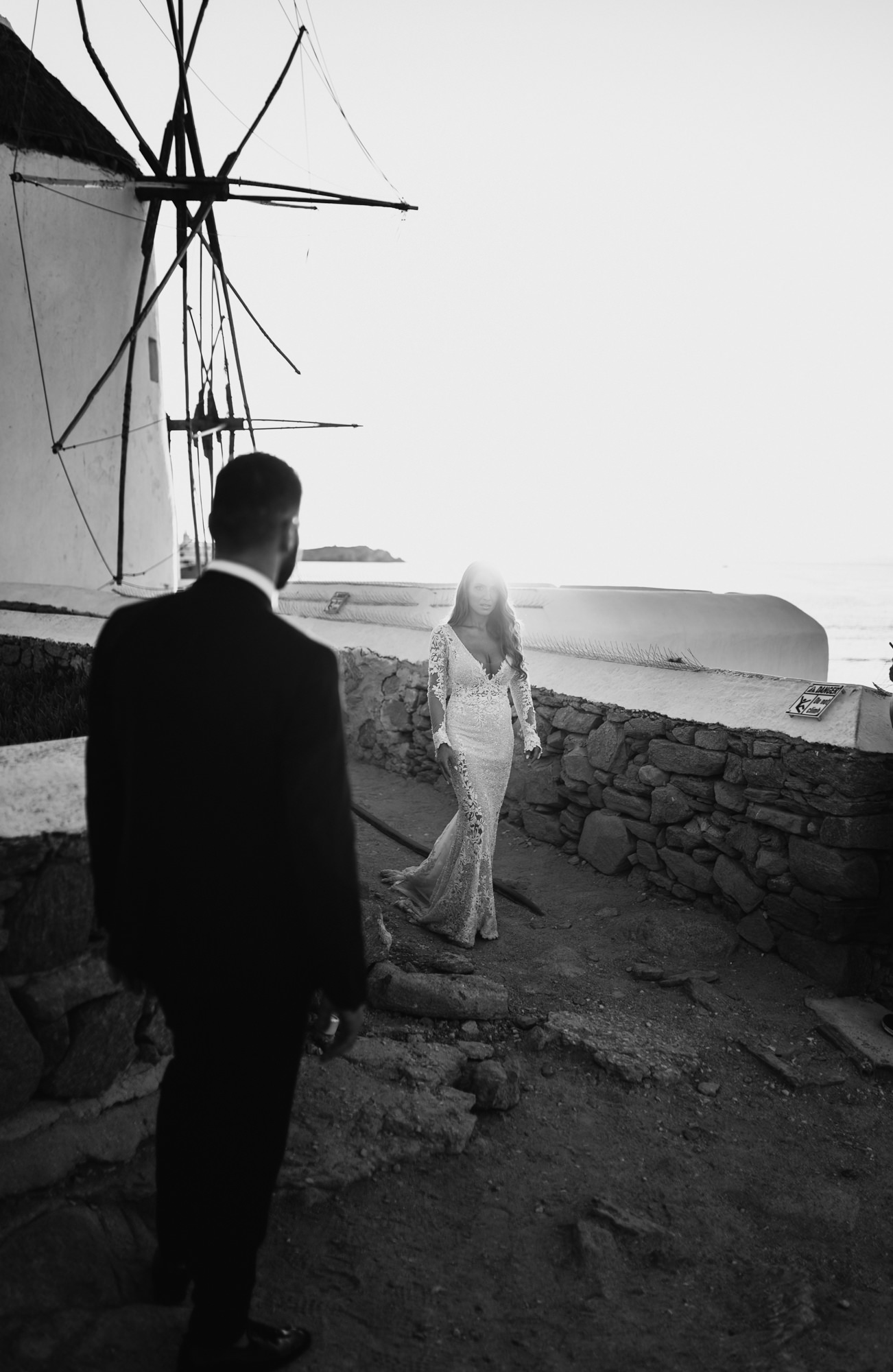Professional wedding photography in Mykonos, Greece by Albatross