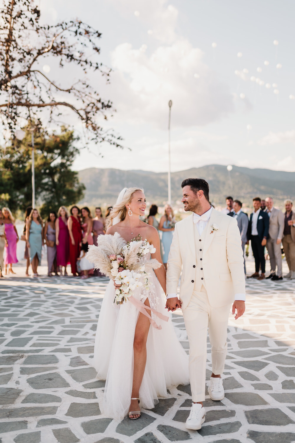 Professional wedding photography in Santorini, Greece by Albatross